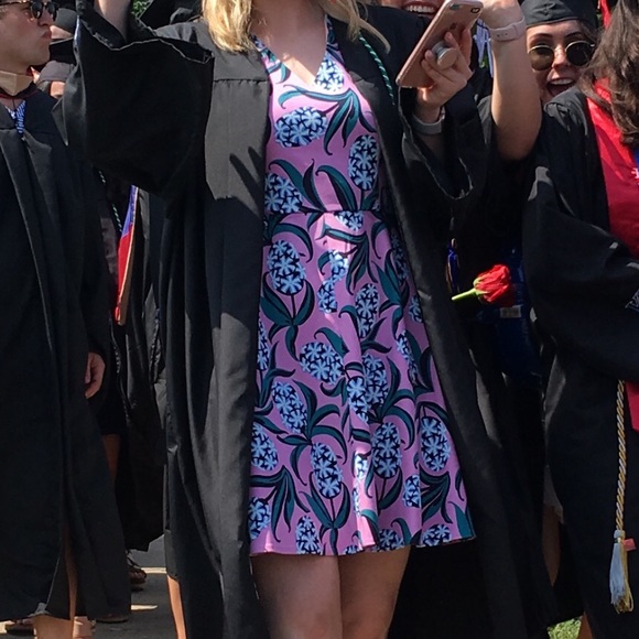 Draper James Hyacinth Floral Love Circle Dress - Picture 4 of 4